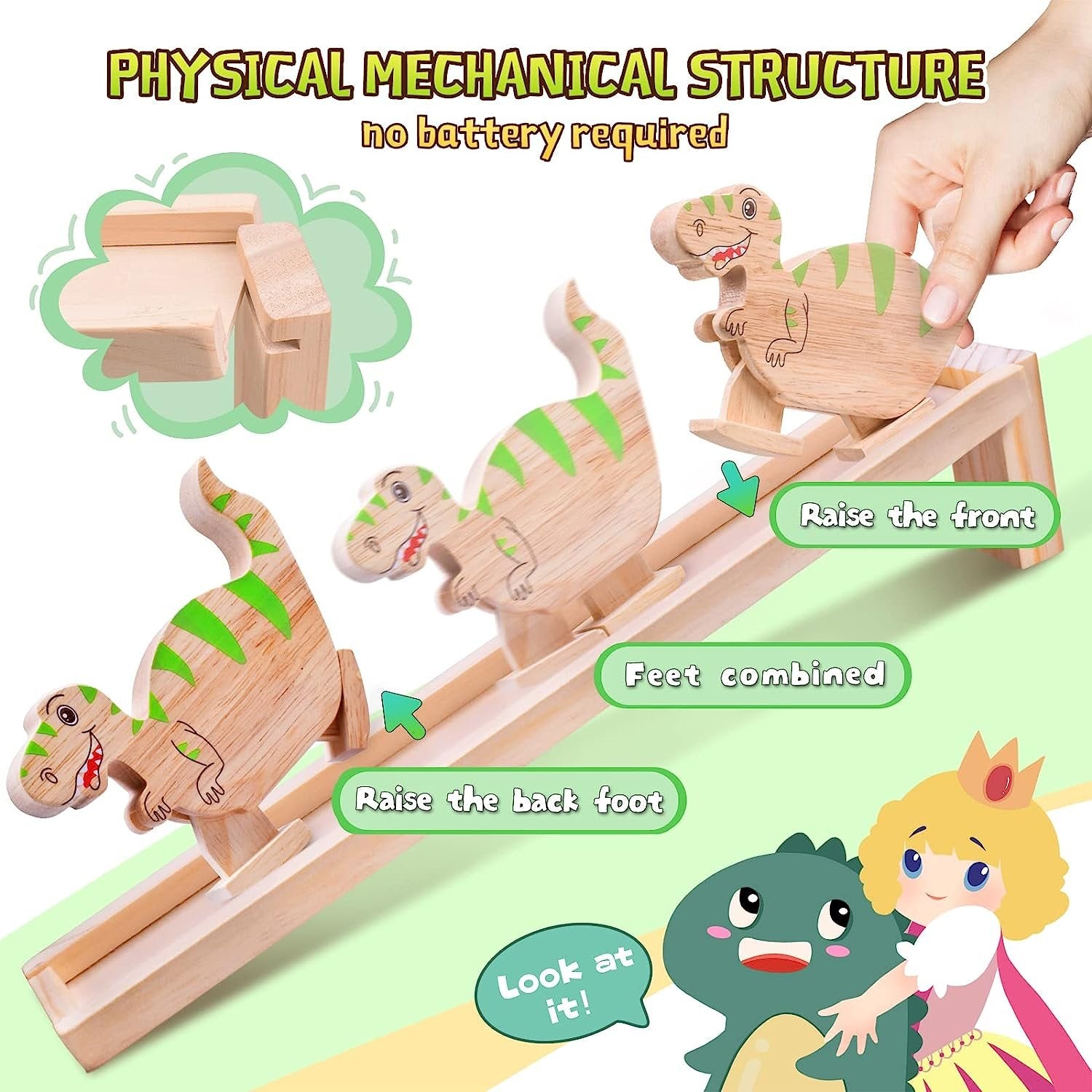 Drewniana Rampa Dla Dzieci Animal Toys 2-Pack