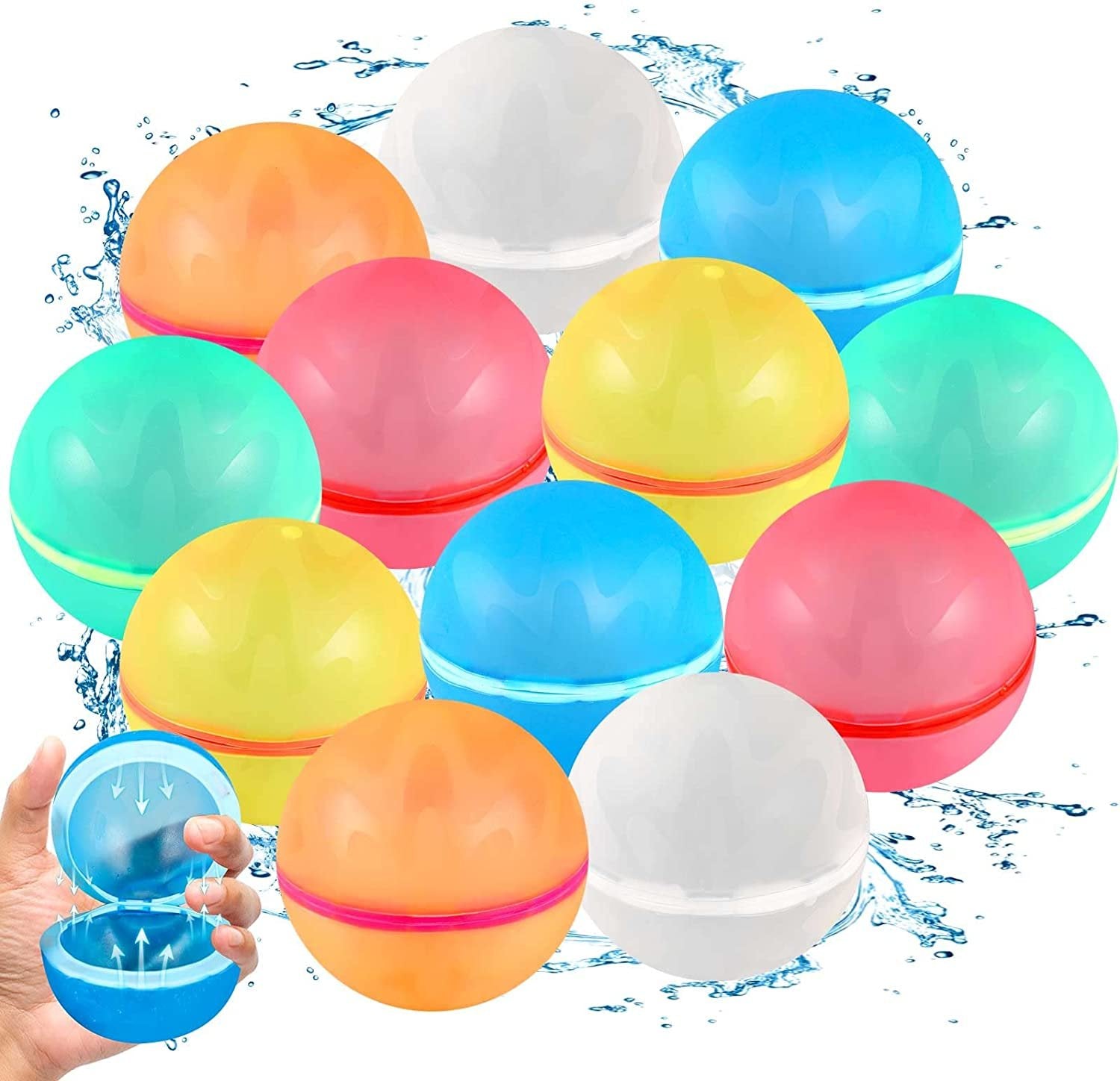 Zabawki Balonowe Wielokrotnego Użytku Z Bombą Wodną