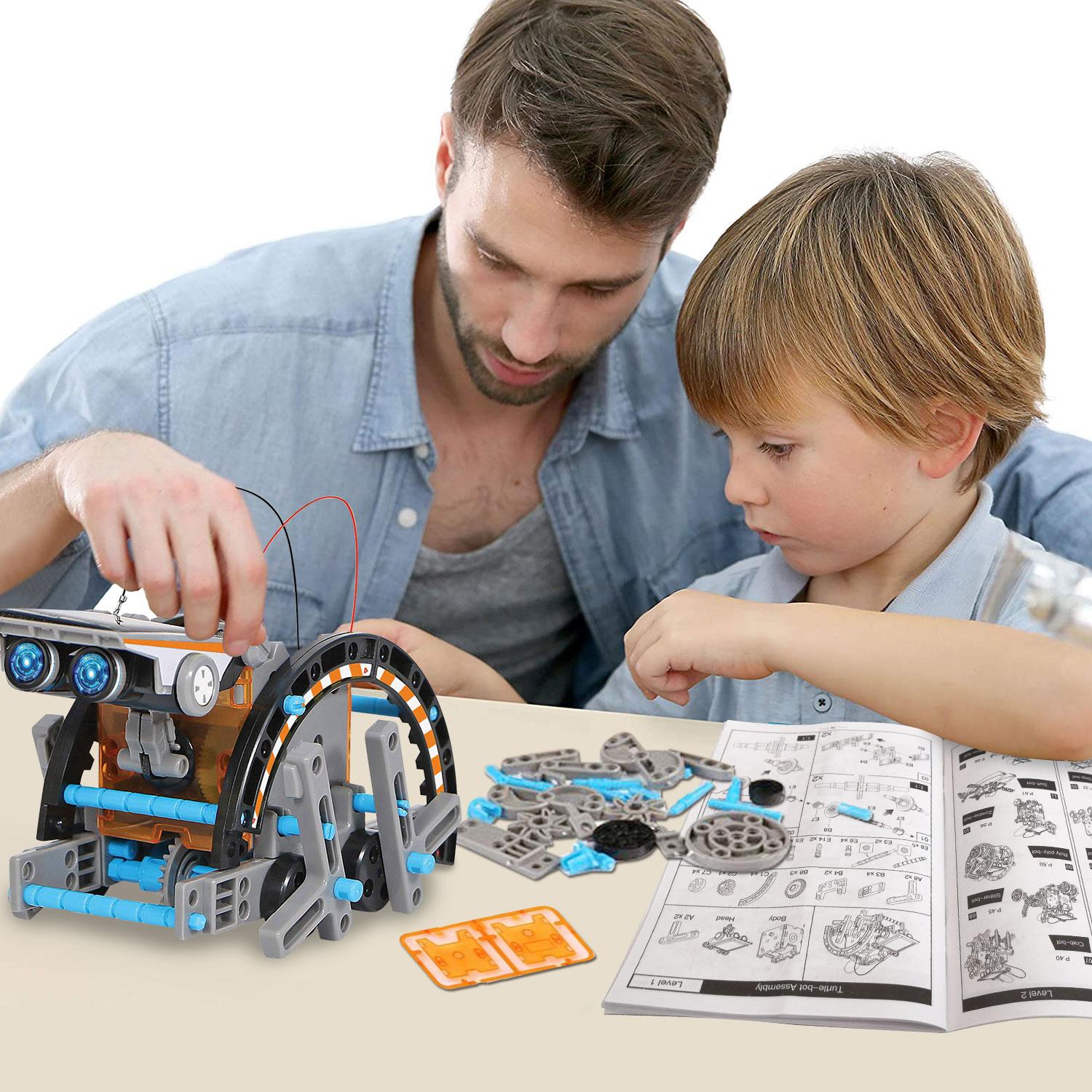 Solar Robot Kit 12 W 1 Zestawy Edukacyjne Do Nauki Zabawki