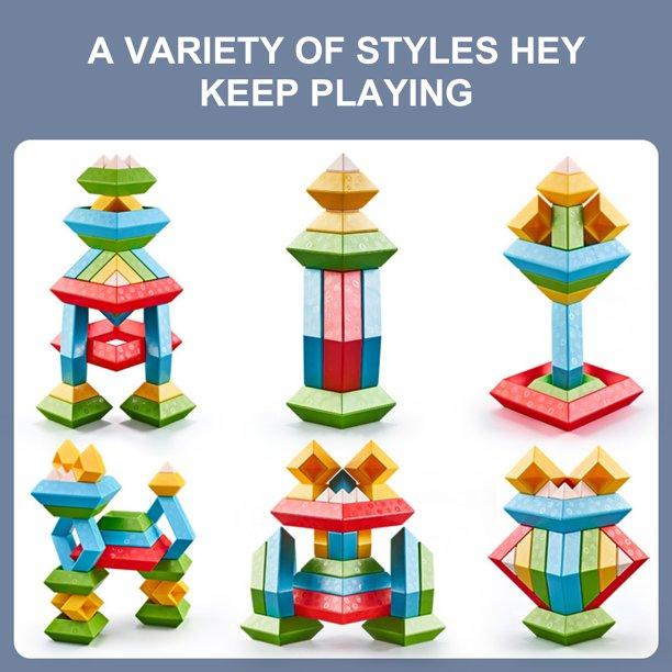 Klocki Dla Dzieci Variety Pyramid Stacking Blocks Toys 30pcs