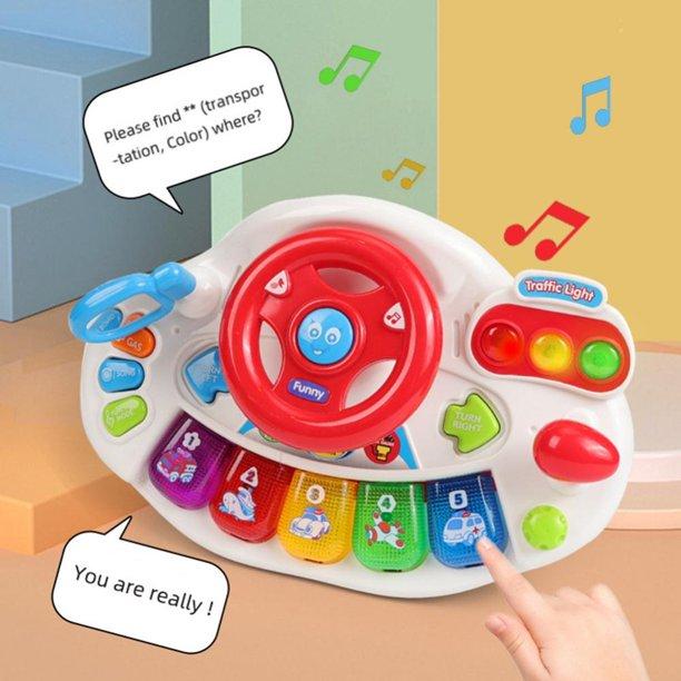 Dziecięca Wielofunkcyjna Symulacja Muzyka Kierownica Wczesna Nauka Zabawki Maszyny