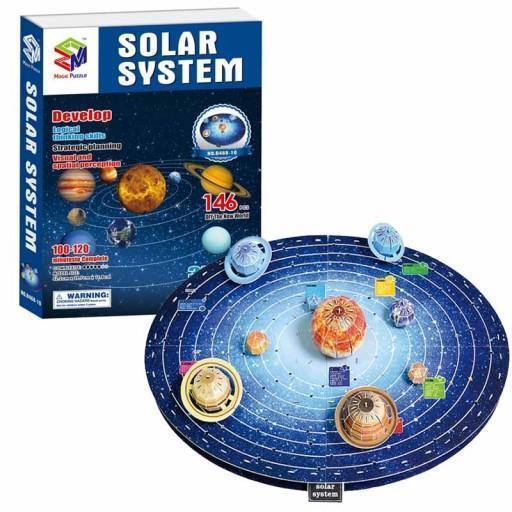 PUZZLE 3D Układ Słoneczny Planety Model Zestaw DIY - Pellelife