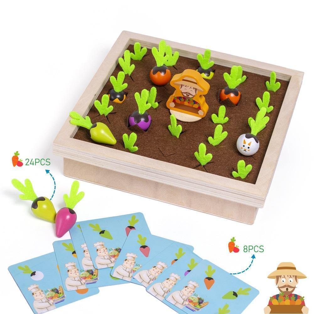 Drewniane Zabawki PamięCiowe Dla Dzieci - Pellelife