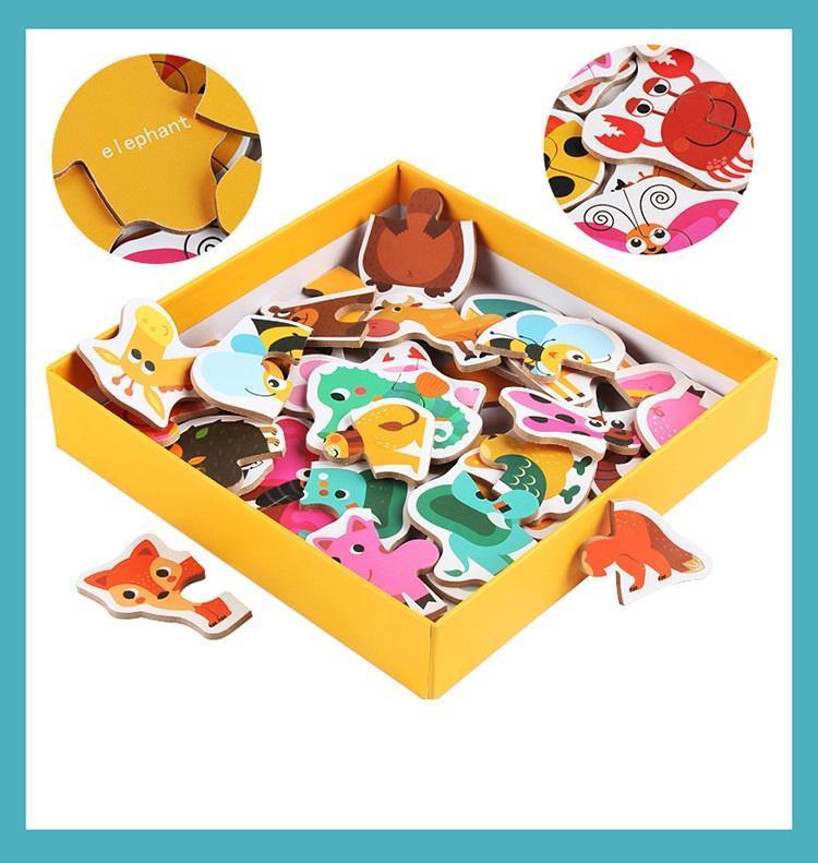Zabawki edukacyjne dla dzieci, układanki w trzech stylach - pellelife