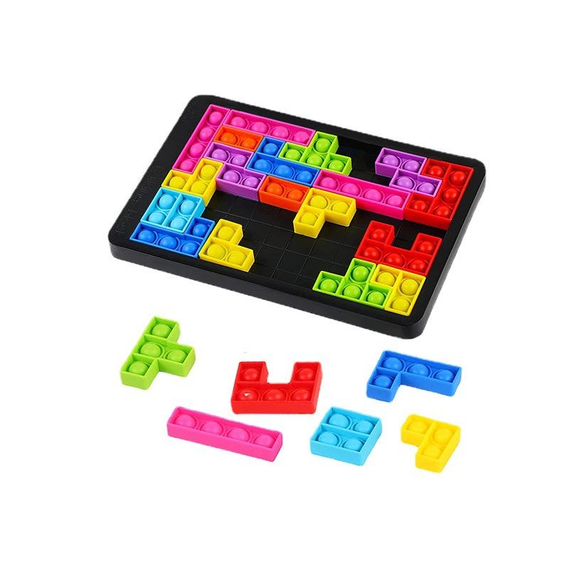 Silikonowa Układanka Dekompresyjna Tetris