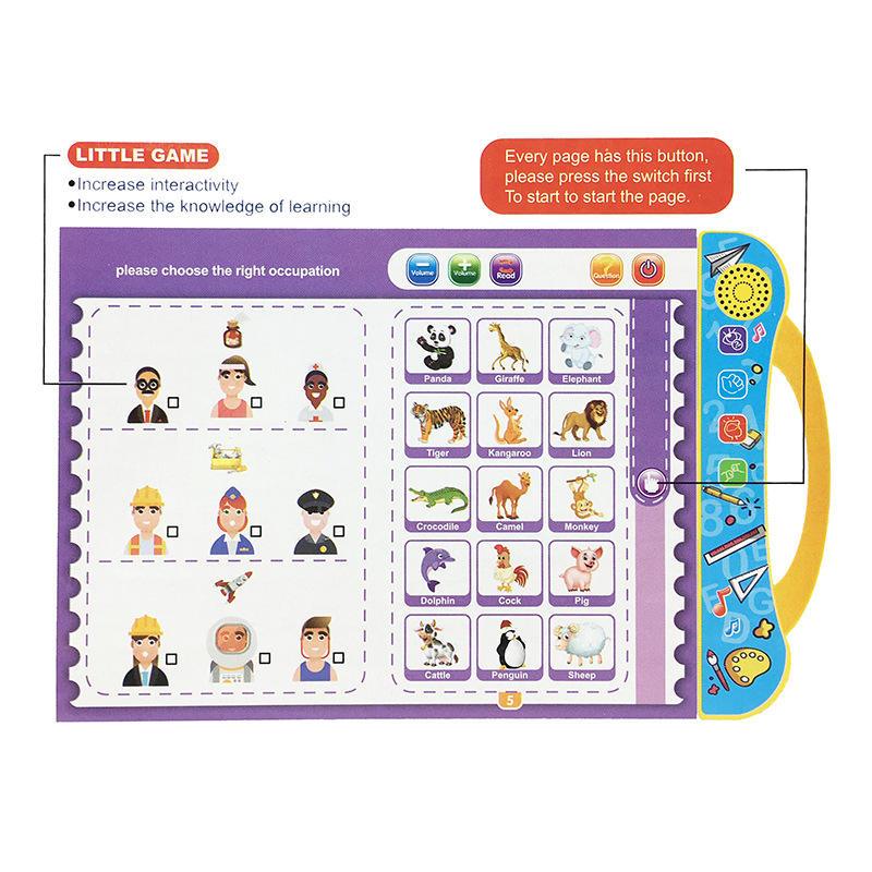 Dziecięca Wczesna Edukacja Poznawcza Angielski Punktowy Automat Do Czytania