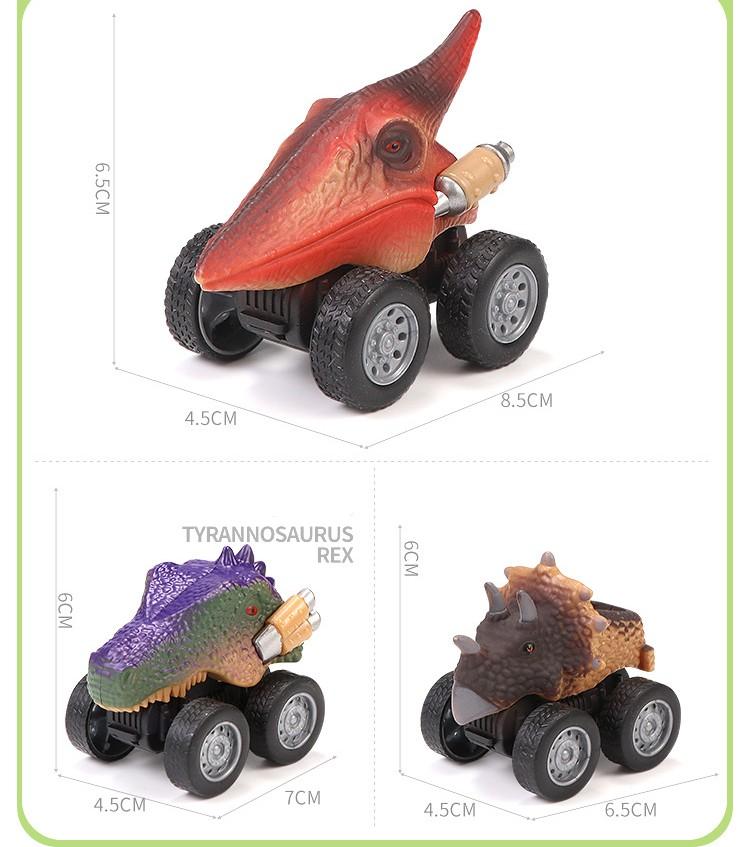 DIY Powrót Do Samochodu Dinozaurów Zabawki Puzzle Track