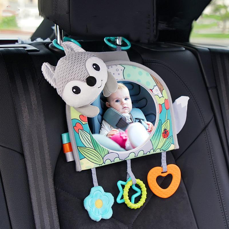 Zabawna zabawka podróżna dla niemowląt do tylnego siedzenia samochodu