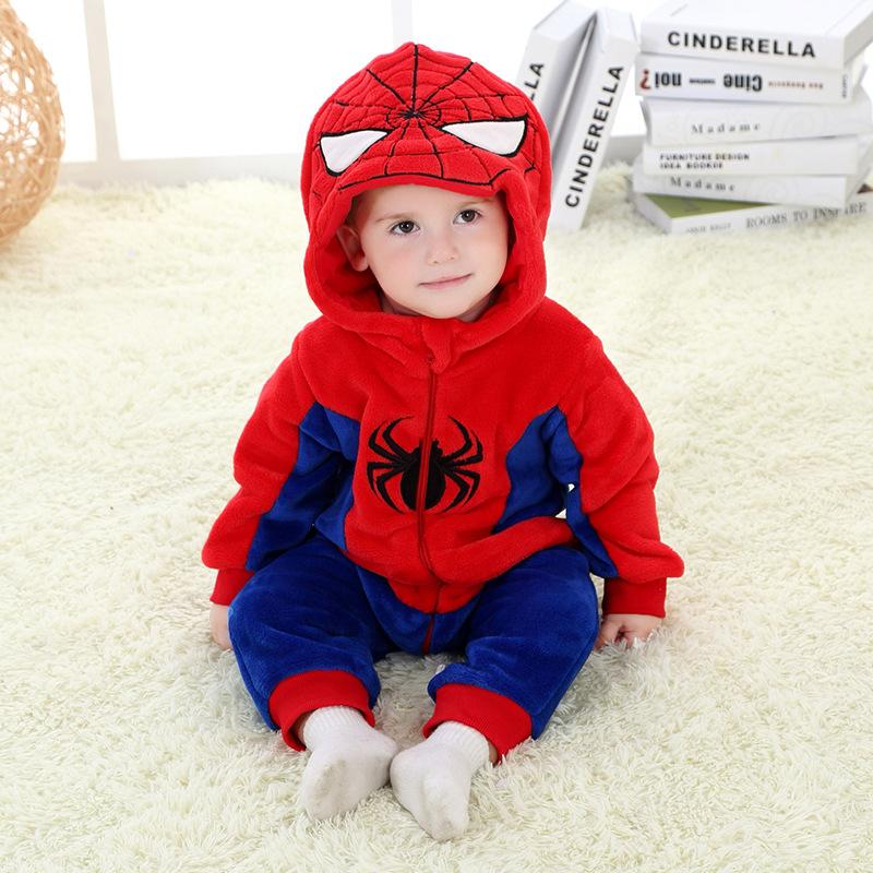 Dziecięcy Bawełniany Kombinezon Spider-Man