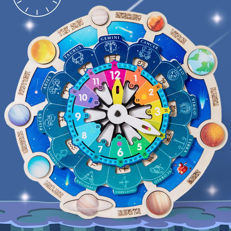 Zabawki Dopasowujące Tarcze Zegarów Konstelacji Planetarnych