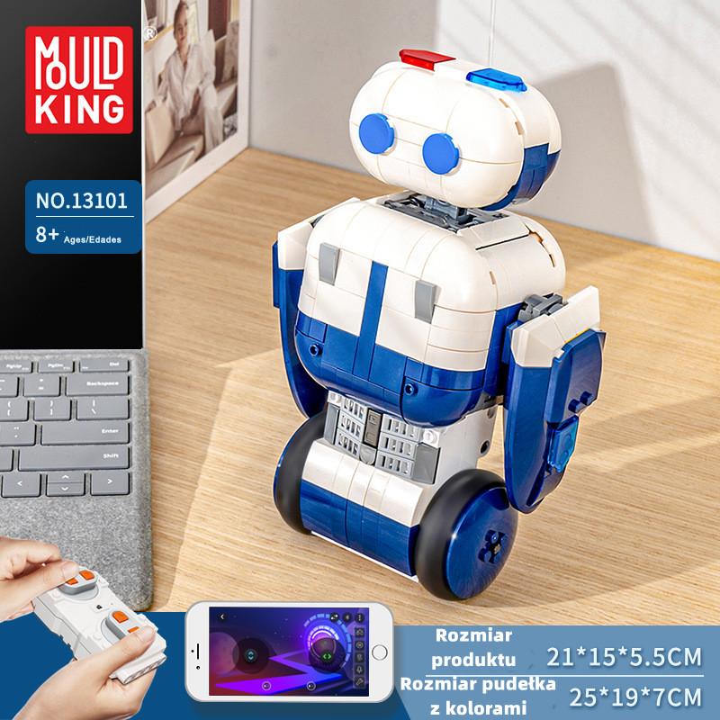 Mould King 495+pcs Zdalnie Sterowane Inteligentne Klocki Robotów