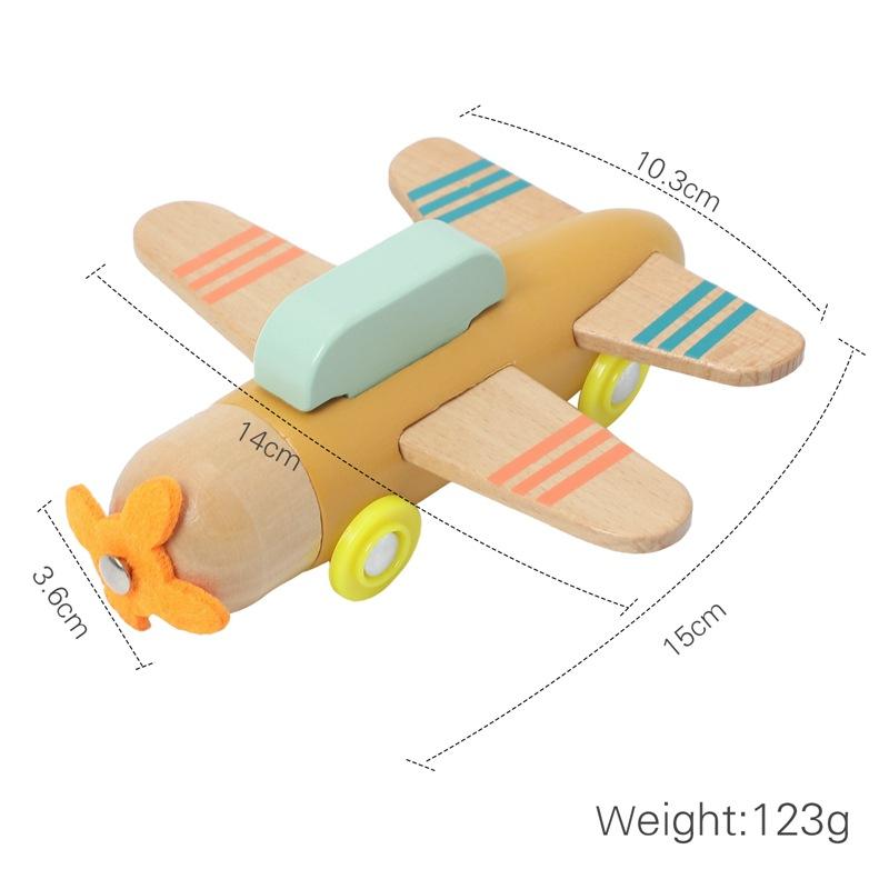 Zabawki Drewniane Dla Dzieci Mały Samolot