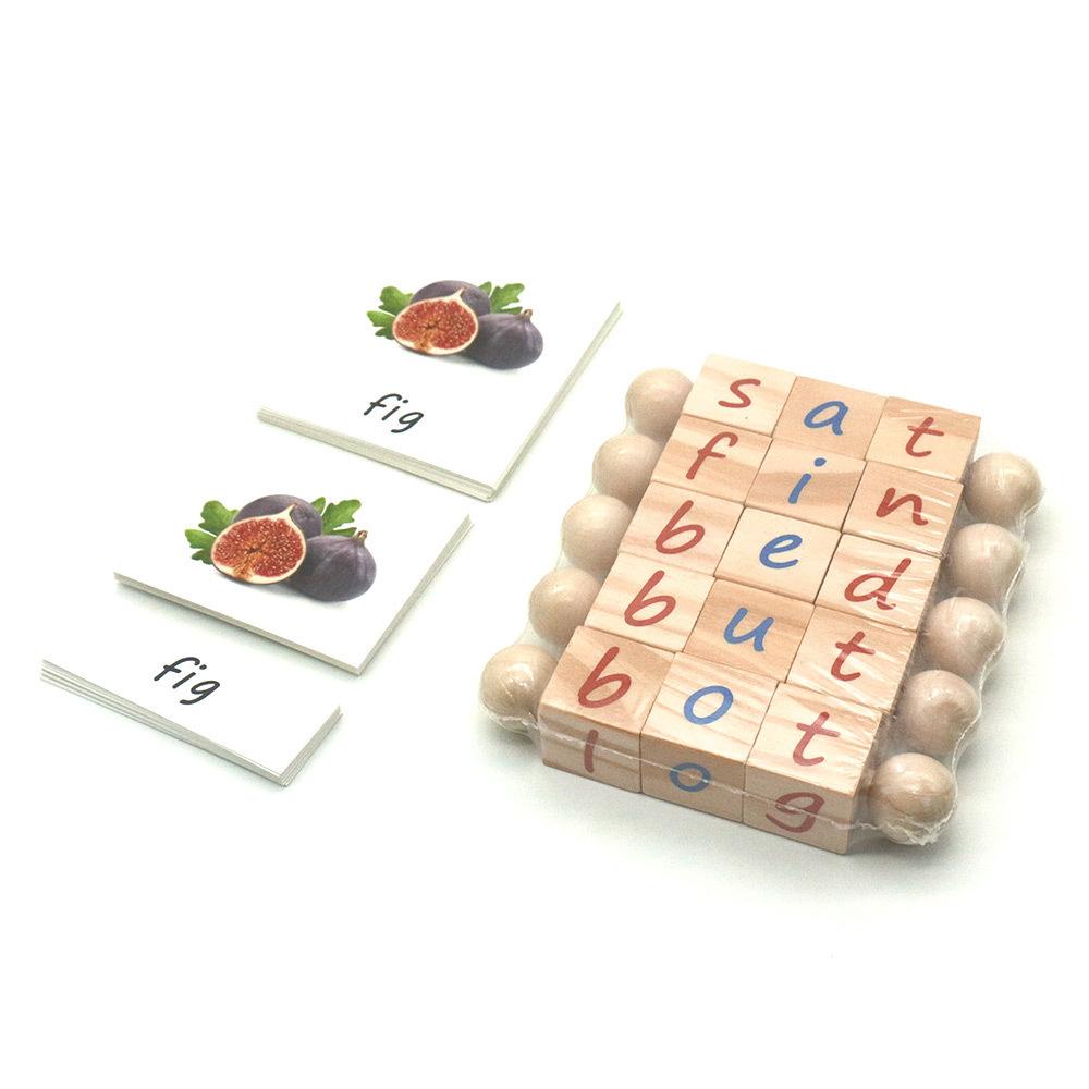 Bloki Do Czytania Fonetycznego Montessori