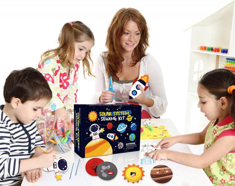 Zabawki Dla Dzieci System Kosmiczny Diy Zestaw Do Szycia