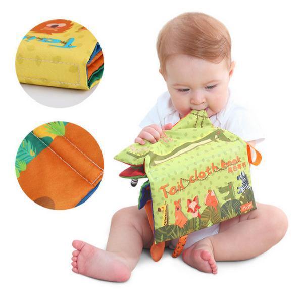 Książeczka dla niemowląt miękka i zmywalna 3D,JF36794 - Pellelife