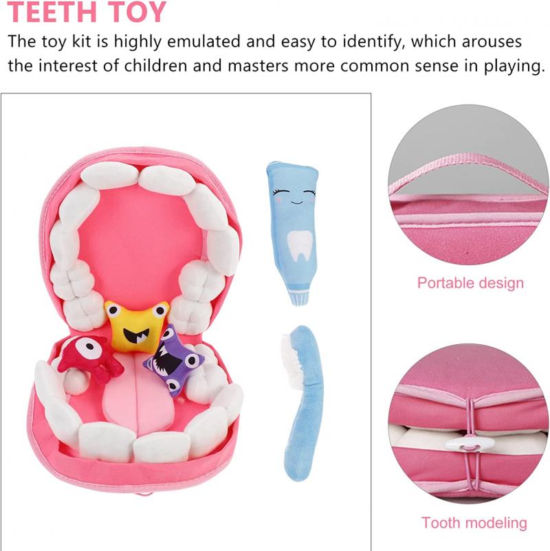 Zestaw Zabawek Dla Dzieci Do Mycia Zębów